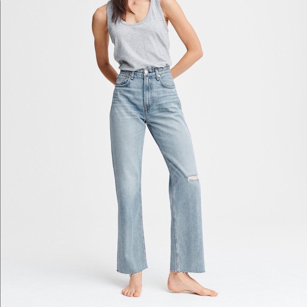 rag & bone melanie ruth super high rise straight